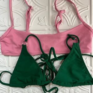 Shein Bikini Tops size Small -2 items